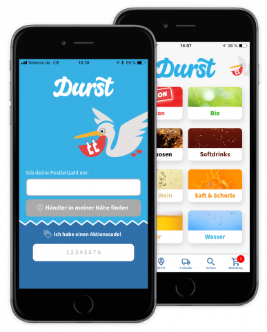 Getranke Lieferservice In Munchen Getranke Mit Der Durst App Bestellen