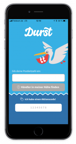 iPhone-Durst-Aktionscode